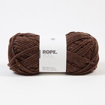 [앵콜스] 로프얀(10개+1개덤) 뜨개실 털실 방울실 겨울실, 219 브라운트위드(낱개)
