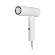 Youpin Reepro 미니 헤어 드라이어 550W 전문 헤어 드라이어 빠른 건조 휴대용 접이식 핸들 이발사 송풍기 학교 기숙사 Rp-Hc03 220V, 화이트, 하나