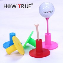골프 크로스 볼 TEE 골프 스파이크 홀더 십자 쇠 힘줄 tee 컬러 볼 스파이크 골프 용품 양PCS다., 보여진 바와 같이