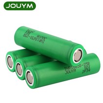 배터리 호환 Joym 18650 2500mAh 3.7V 30A 삼성 INR18650 25R 용 고전류 방전 리튬 이온 충전지, CHINA, 6 PCS