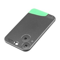 자동차 키링 키케이스 키홀더 KEYYOU-차량용 스마트 자동차 키 카드 르노 라구나 Espace 2 버튼 433Mhz PC, 한개옵션0