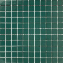 자기질 모자이크타일 25mm모자이크/청록색(무광), 자기질 모자이크타일 25mm 청록색 무광 1장