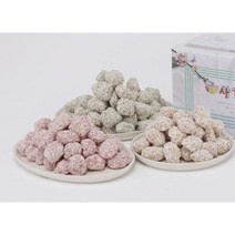 강릉 한과 방울강정(대) 3kg / 수제한과 쑥+백년초+찹쌀+조청 사기막전통한과, 1개