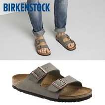 버켄스탁 아리조나 Birkibuc 샌들 남여공용 Stone