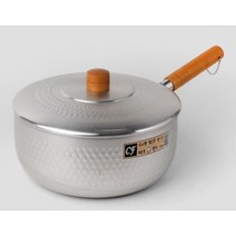 국산 함마톤 편수냄비 라면 이유식 가정용 업소용 곰보 한식기능조리사 냄비, 편수냄비24cm