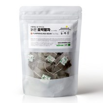 늘해찬 찬물에도 잘 우러나는 늙은 호박팥차 티백 전통차 허브차 삼각티백 대용량, 1.3g, 50개입
