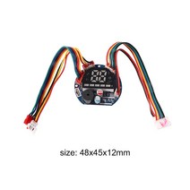 전동킥보드속도 전동킥보드 속도계 속도조절기 60v 부품 35km/h 계기판 컨트롤러 1pc 전기 스쿠터 속도 다이얼 엄지 스로틀 속도 제어 hx x7 abs 스쿠터 속도 제어, 48x45x12mm