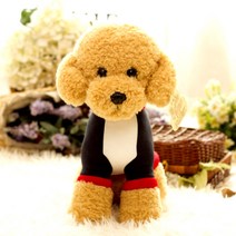 진짜같은 강아지 인형 비숑 프리제 23cm 30cm 50cm 리얼 강아지모형, 6