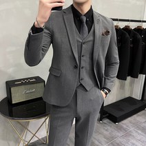 정장 정장 캐주얼 비즈니스 대형 정장 남성 복장