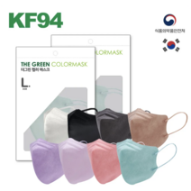 더그린 벨르 마스크 kf94 컬러 세부리형 황사마스크 8칼라 의사가만든 닥터 수미지 귀편한 귀안아픈 숨쉬기편한 마스크 50매, 100매입, 1개, 코랄