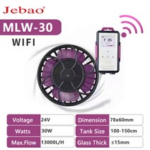 보트 워터펌프 요트 수리 모터 호환용 new jebao mlw series smart wave pump with wifi lcd display controller wave 호환, mlw-30, 영국 어댑터 플러그