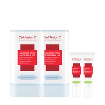 셀퓨전씨 아쿠아티카 스틱 썬스크린 100 19g+19g (쿠폰가30100원 + 썬스크린20ml), 셀퓨전씨 아쿠아티카 스틱 썬스