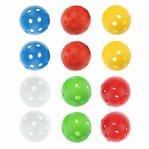 입문 골프공 연습용 선물 Crestgolf 1250pcs팩 크기 40mm 플라스틱 기, 믹스 컬러 12팩, 협력사