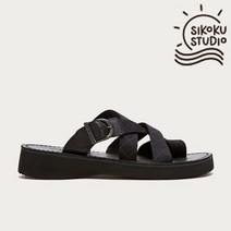폴더 스프링코트 SI-KOKU STUDIO SANDAL BLACK 1 FLSK9S1U01