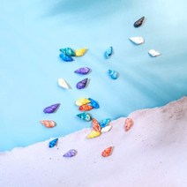 컬러 소라 혼합 첨가물 100g 젤캔들 장식 꾸미기, 약 1kg