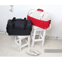 투톤 캐주얼 여행용 운동용 보스턴가방