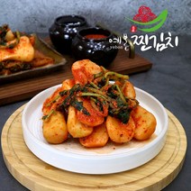 당일제조 알타리무 맛있는 갓담근 아삭한 시원한 국내산 예본 찐 총각김치 2kg, 1개