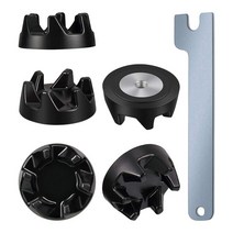 닌자 블렌더 교체 부품 ad-6 팩 9704230 블렌더 커플러 블렌더 커플 링 교체 부품 1 렌치 포함 주방 보조용 wp9704230vp wp9704 호환, 없이, 없이