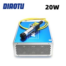 레이저프린터 조각절단기 Diaotu 최대 Q 스위치 펄스 섬유 레이저 소스 1064nm 조각 모듈 마킹 머신 조각기계 마킹기, 1.2W