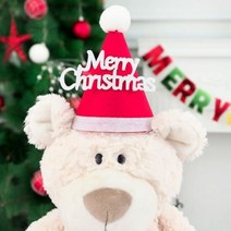 파티팡 크리스마스 부직포 고깔모자 [산타], 단품