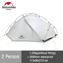캠핑 에어 텐트 대형 Naturehike VIK Tent 네이처하이크 vik 텐트 싱글, 03 2 Person - 3 Seasons
