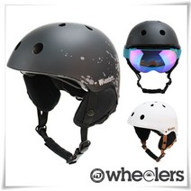 O재난대비 휠러스 스노우 헬멧- WH-90 사이즈조절 jan1469ea, 무엇이든몰 SNOW-그레이블랙XL