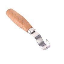 목공칼 커터 조각 도구 세트 끌 필링 목각 숟가락 스테인레스 스틸, 1pc 유형 6