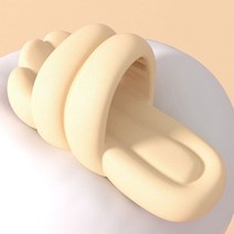 층간소음실내화 다이소 산후조리원 구름 슬리퍼, 그린