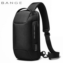 [아이백스] BANGE 도난방지 락시스템 USB 대용량 슬링백 크로스 메신저가방 BG-085
