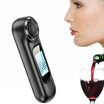 셀프 정확도 높은 음주측정기 알코올 감지 Portable Breathalyzer To Test Non-Contact With LED Digital D, 한개옵션0