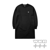 MLB) 여성 빅로고 맨투맨 원피스 3FOPB0114-50BKS