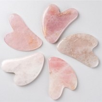 하트 괄사 얼굴 마사지기 림프 순환 마사지기, 하트괄사, 본상품선택