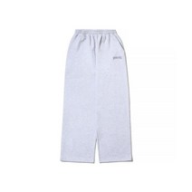 OIOI 오아이오아이 레이어드 로고 스웻팬츠_라이트 그레이 LAYERED LOGO SWEATPANTS_LIGHT GREY
