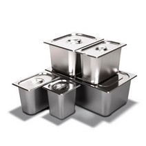 뷔페 음식 워머 식당 접시 레스토랑 소스 푸드 호텔 주방 상업용 워머 금속 케이터링 디스펜서 셀프 따뜻한 금속 온열 국 스프, 325x265mm, 깊은 150mm