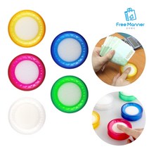 FreeManner 스펀지 해면기 1+1 손가락 책장 넘기기 지폐 미끄럼방지, 랜덤발송