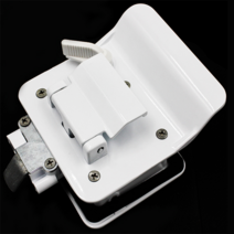 캠핑카 부품 RV 캠핑카 도어락 아연 합금 내부 및 외부 더블 오픈 캐러밴 1 세트, 03 white C