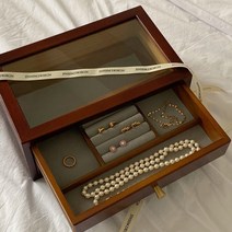 호두 원목 보석함, G-20 2단 브라운 (당일출고), 2단, 1개