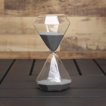 바른템 유리 인테리어 모래시계 카페 탁상시계 30분, 상세 참조