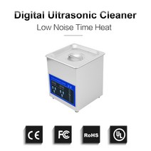 2L 실험실 초음파 청소기 목욕 마더 보드 산업 PCB 부품 Derusting 세탁기 기계 60W 탱크 악기, 04 AU