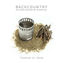 [BACKCOUNTRY] 백컨트리 티타늄 UL 스토브/우드 스토브/백패킹 화로, 1. 티타늄 UL 스토브