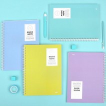 음악노트 신학기 학생 선물 _ 20236987EA, 블루