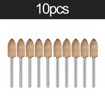 Dremel 로타리 전동 공구 용 연마 휠 버핑 100 개 고무 소 가죽 그라인딩 헤드 3mm 생크, [01] Cylindrical 100pcs, [05] 4mm