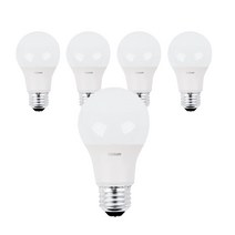 [오스람]LED 벌브 8W 플리커프리 NO블루라이트 5개입, 전구색, 5개