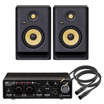 스테인버그 UR22C x KRK RP5 G4 블랙 스피커 패키지