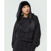 SPAO 프렌치테리 크롭 후드 풀오버 G 기모 SPMHD11U96