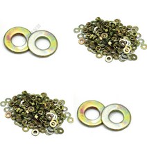 히뚜상점 너트와셔 4MM 목재용피스 철못 볼트와셔 쇠못 평와샤 사각와셔 철판나사 스텐피스 가구용볼트, 1개