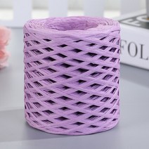 핸드다잉얀 200m 천연 라피아 밀짚 원사 Diy 수제 여름 모자 비치 가방에 대한 니트 크로셰 종이, 한개옵션1, 14 15