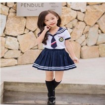 성가대복 성가대가운 찬양 초등학생을 위한 어린이 한국 학교 유니폼 정장 유치원 소년 소녀 티셔츠 네이비 스커트 선원 복장 코러스 의상교복 AliExpress, girs set+160cm height