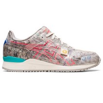 국내매장용 아식스 젤 라이트 3 OG 리사이클 남여공용 신발 1201A731-020 OYSTER GREY/DIVA PINK 러닝화 패션 스니커즈