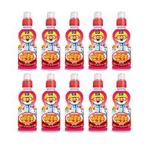 뽀로로 귀여운 내친구 어린이 음료 235 ml, 딸기맛, 10개